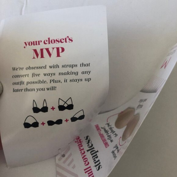 Sweet Nothings Women's Maidenform No Slip Smooth Look Strapless White Bra 36C - Picture 6 of 12